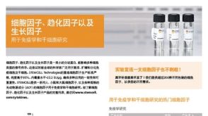 细胞因子、趋化因子以及生长因子