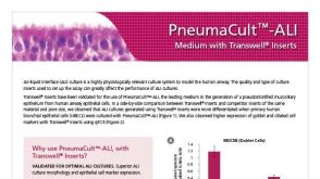 PneumaCult&trade;-ALI Medium with Transwell&reg; Inserts