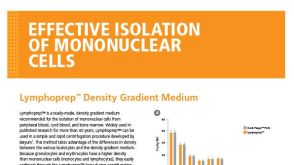 Lymphoprep™ Density Gradient Medium for Mononuclear Cell Isolation