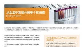 从全血中直接分离单个核细胞