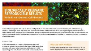iPS Cell-Derived iCell® Products