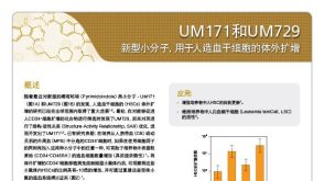 UM171 & UM729: Novel Small Molecules for the Ex Vivo Expansion of Human Hematopoietic Stem Cells