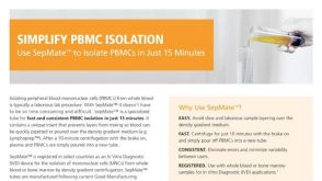 SepMate&trade; Hassle-Free PBMC in Just 15 Minutes (North America)