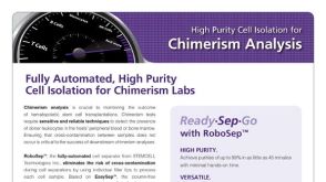 Fully Automated, High Purity Cell Isolation for Chimerism Labs