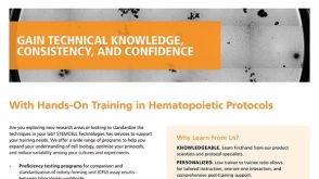 2018-2019 Hematopoietic Training Catalog