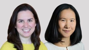 Dr. Judy Mielke and Kate Gardner