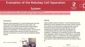 Evaluation of the Robosep Cell Separation for HLA analysis