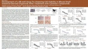 Development of a 96-well Assay for Assessing Cell Viability in Mouse Small Intestinal-Derived Organoids after Treatment with Cytotoxic Compounds