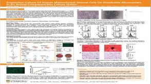Suspension Culture Of Human Mesenchymal Stromal Cells On Dissolvable Microcarriers In An Animal Component-free Culture System