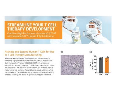 Use cGMP-Manufactured ImmunoCult™-XF