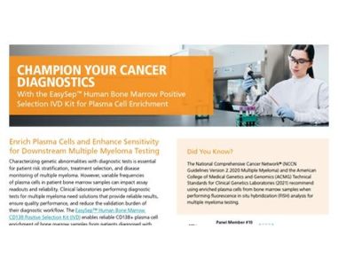 EasySep™ Human Bone Marrow CD138 Positive Selection Kit