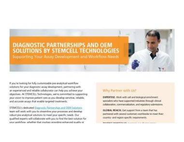Diagnostic Partnerships and OEM Solutions