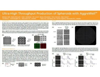 Ultra-High Throughput Production of Spheroids with AggreWell™