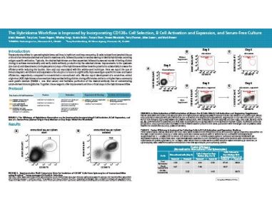 The Hybridoma Workflow is Improved by Incorporating CD138+ Cell Selection