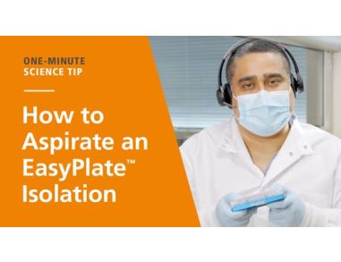 How to Aspirate an EasyPlate™ Isolation