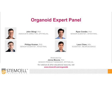 Organoid Expert Panel