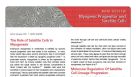 Myogenic Progenitor and Satellite Cells