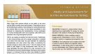 Media and Supplements for In Vitro Hematotoxicity Testing