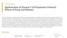 Optimization of Human T Cell Expansion Protocol: Effects of Early Cell Dilution