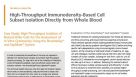 High-Throughput Immunodensity-Based Cell Subset Isolation Directly from Whole Blood