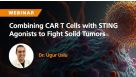 Combining CAR T Cells with STING Agonists to Fight Solid Tumors